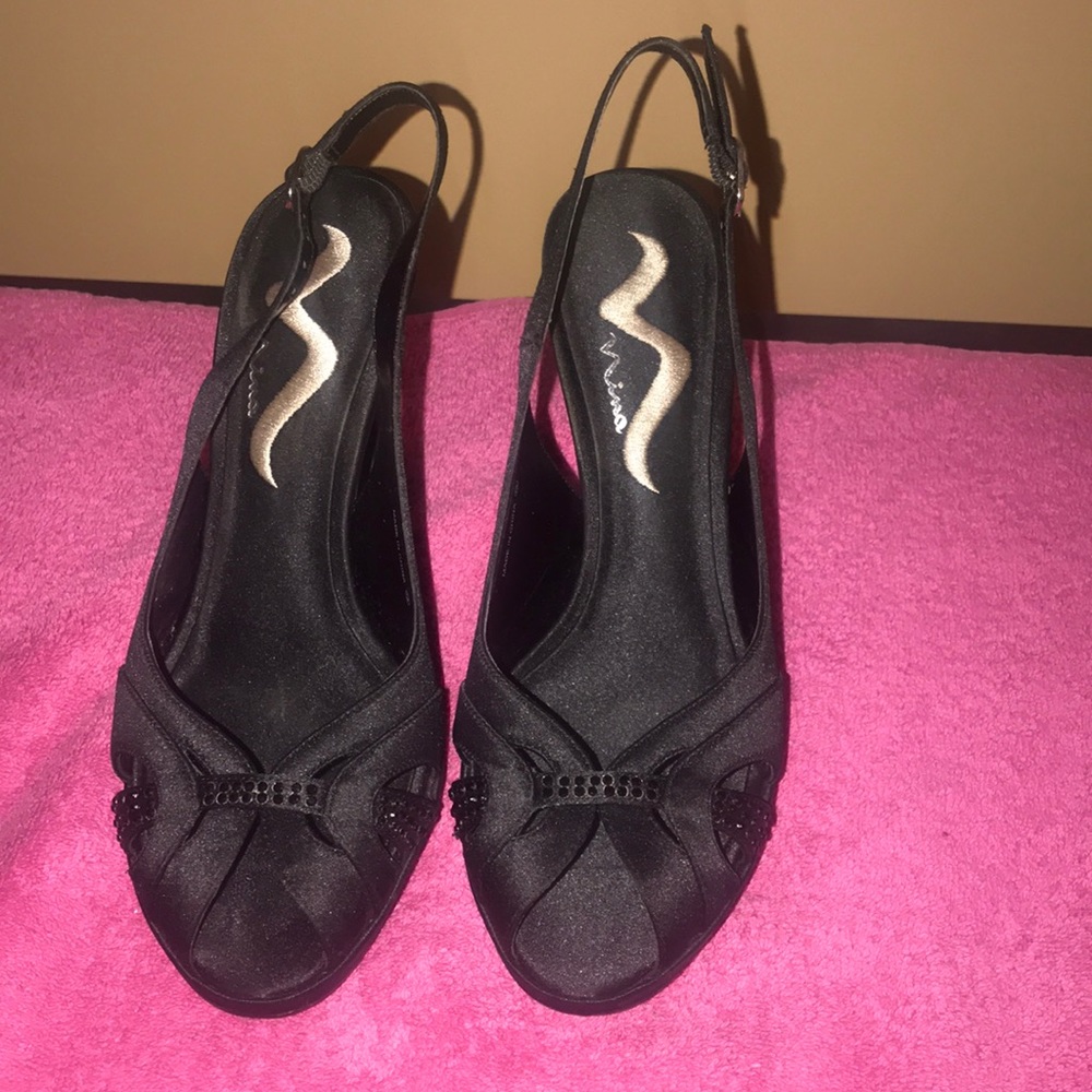 Black stain heel